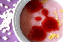 4 budino di riso alle fragole