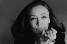 Oriana Fallaci by Francesco Scavullo 1990