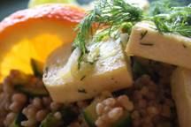 cous cous integrale con tofu all'arancia 5