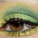 Oggi mi trucco di verde!