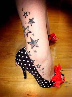 star-foot-tattoos