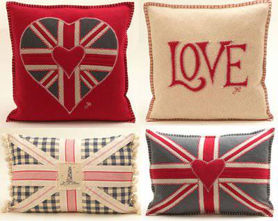 union jack pillows