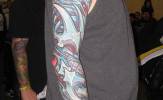 tatuaggio biomeccanico braccio