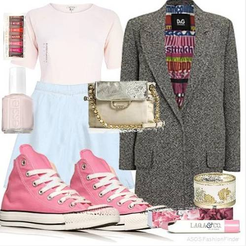 outfit converse e gonna