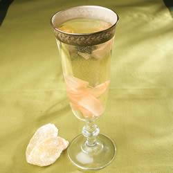 cocktail di vodka e champagne allo zenz