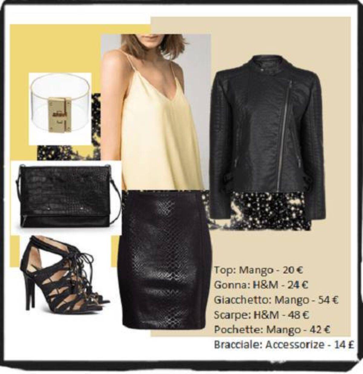 Outfit da sabato sera: voglio la pelle nera!