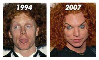 Carrot Top Before And After