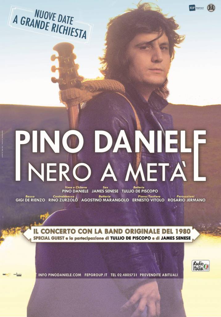 Pino Daniele_NERO A META_Locandina Ufficiale_date dic_b