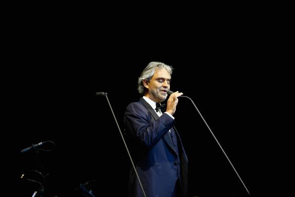 Andrea Bocelli Performs In Auckland