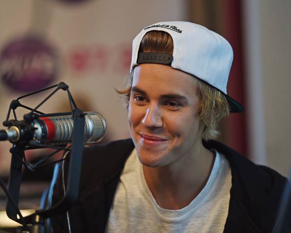 Justin Bieber And Skrillex Visit Hits 97.3 Radio Station