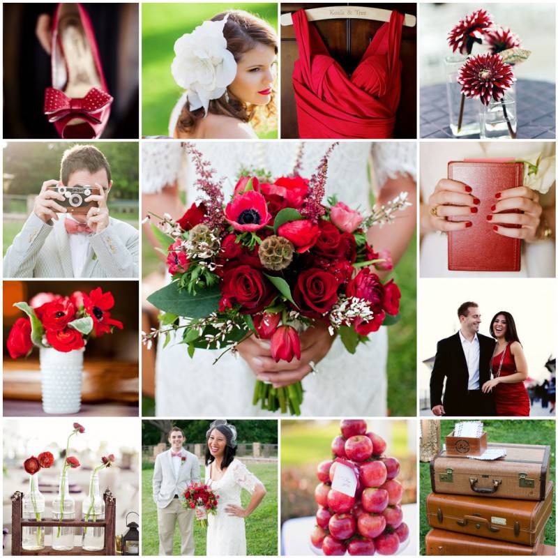 fall-color-palettes-for-new-weddings-red-fall-wedding-the-blushing-bride