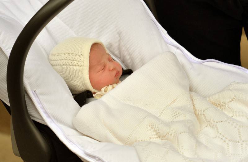 La royal baby Charlotte (John Stillwell - WPA Pool/Getty Images)
