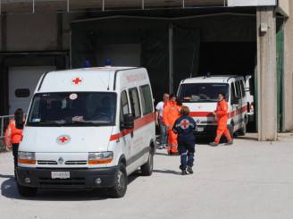 Ambulanza (MARIO LAPORTA/AFP/Getty Images)