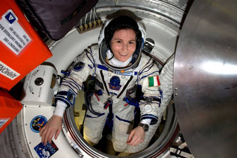 Samantha Cristoforetti (Foto ESA/NASA)