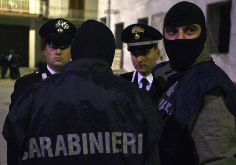Carabinieri del Ros (MARIO LAPORTA/AFP/Getty Images)