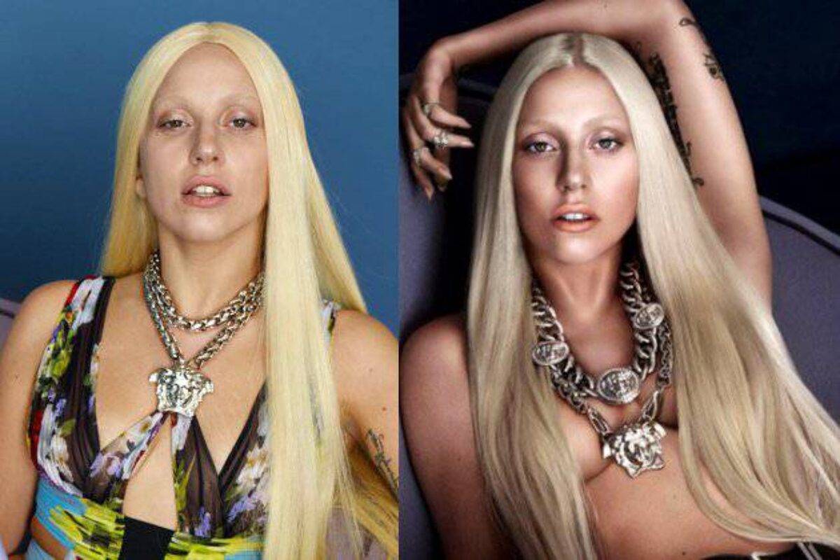 photoshopped celebrity lady gaga