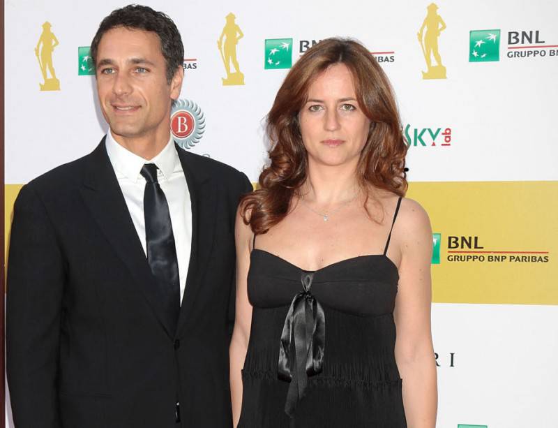 Chiara Giordano e Raoul Bova nel 2011 (Elisabetta Villa/Getty Images)