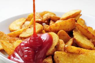 Ketchup e patatine fritte (Thinkstock)