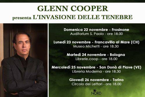 Glenn Cooper Tour 2015