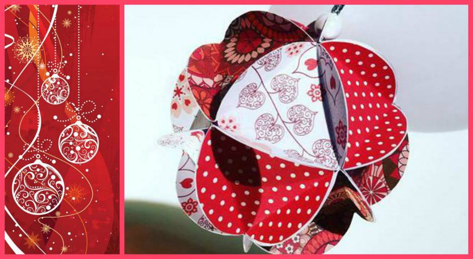 Fai Da Te Come Fare Delle Sfere Natalizie In Carta