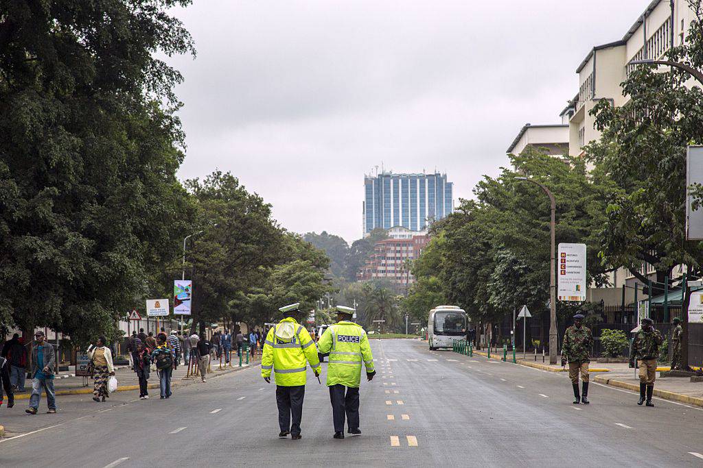Polizia in Kenya (Georgina Goodwin/AFP/Getty Images)