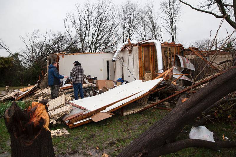 Tornado in Texas (LAURA BUCKMAN/AFP/Getty Images)