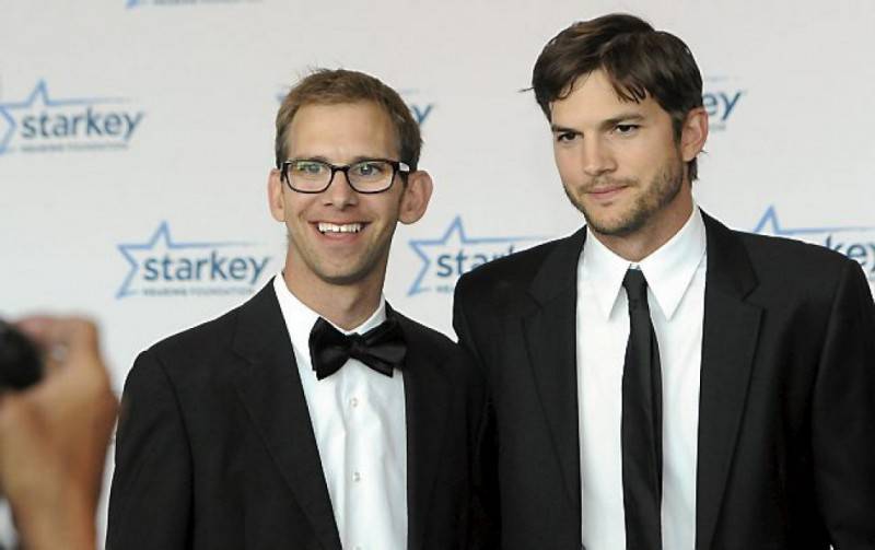 Ashton e Michael Kutcher (Foto Repubblica)
