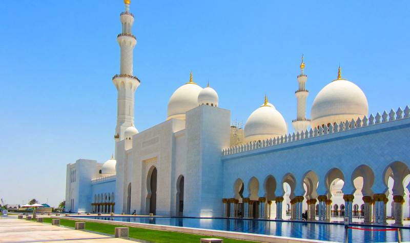 Abu Dhabi, la Grande Moschea (Pixabay)