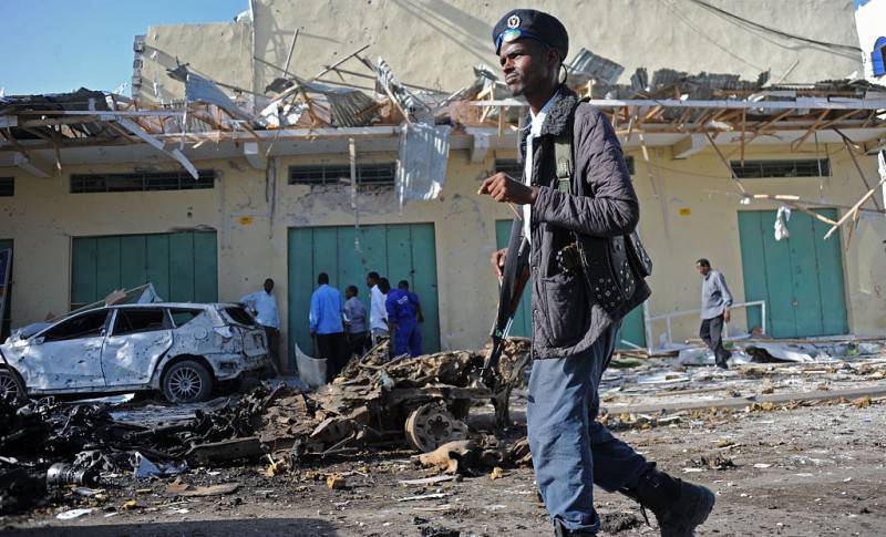 Un attentato in Somalia, repertorio (MOHAMED ABDIWAHAB/AFP/Getty Images)
