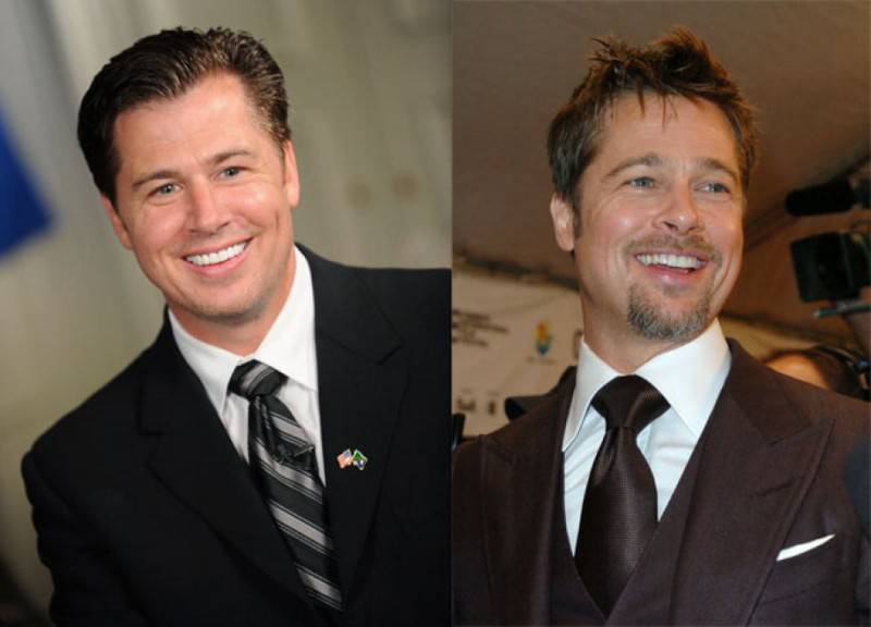 Doug e Brad Pitt (Foto Repubblica.it)