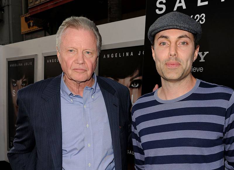 Jon Voight e James Haven (Kevin Winter/Getty Images)