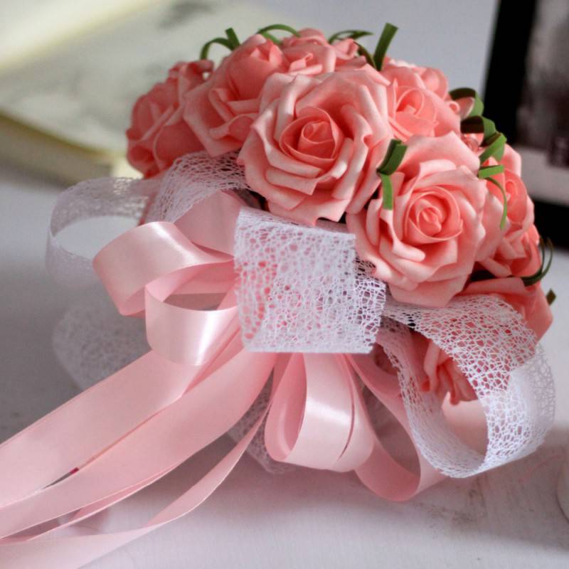 2016-Cheap-Wedding-Bridesmaid-font-b-Bouquets-b-font-New-Arrival-Romantic-Pink-font-b-Red