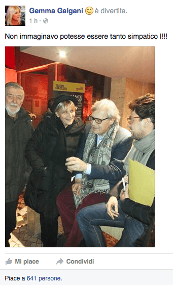 gemma galgani vittorio sgarbi