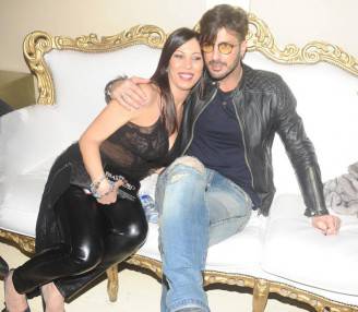 Fabrizio Corona con Sarah Tedesco