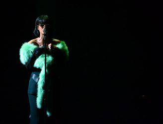 Rihanna in concerto ( Kevin Winter/Getty Images)