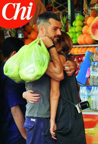 Marrakech (Marocco) 30-31/05/2016 Luca Argentero sorpreso in vacanza con la nuova fidanzata Cristina Marino. Photo BEESCOOP.COM exclusive