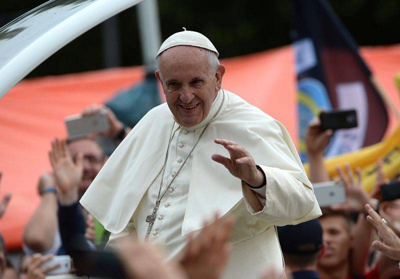 Papa Francesco a Czestochowa in Polonia (FILIPPO MONTEFORTE/AFP/Getty Images)