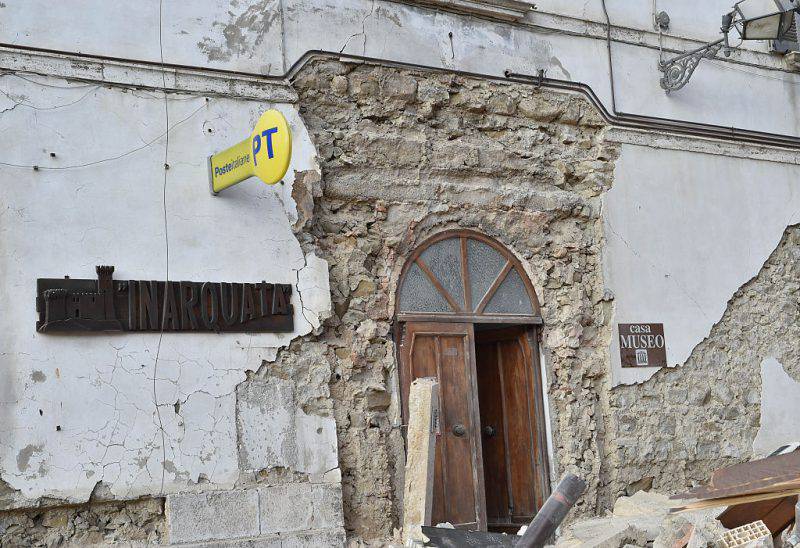 Terremoto ad Arquata del Tronto (Giuseppe Bellini/Getty Images)
