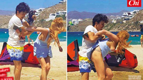 lindsay lohan picchiata