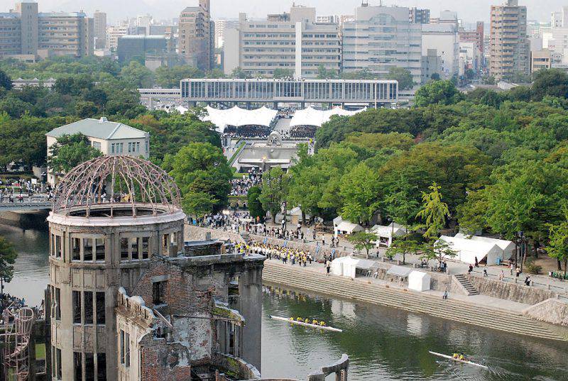 Memoriale di Hiroshima (JIJI PRESS/AFP/Getty Images)
