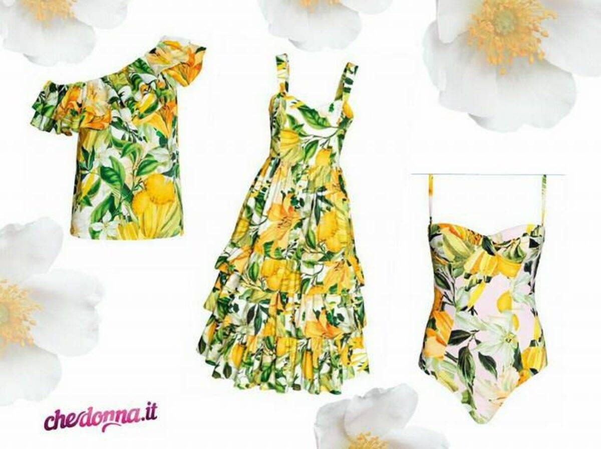 Moda: l'abito con i limoni di H\u0026m, 'must have' dell'estate 2017