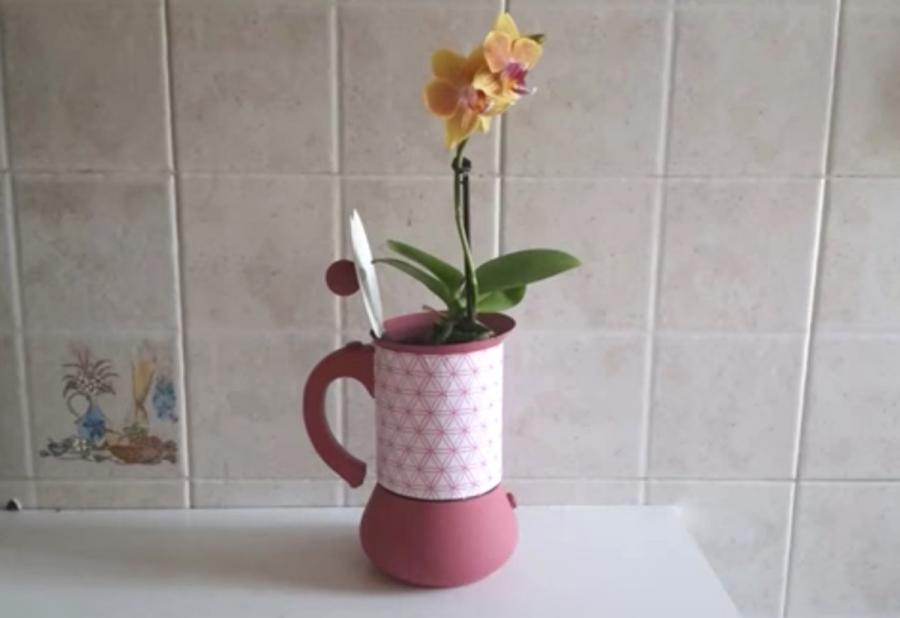 caffettiera shabby chic