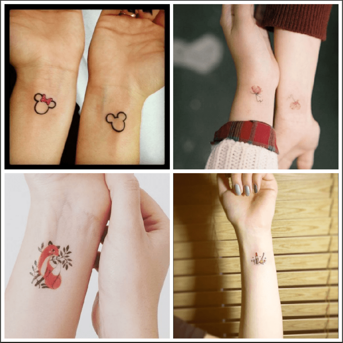 Tatuaggi Piccoli Femminili Dal Polso Alla Caviglia
