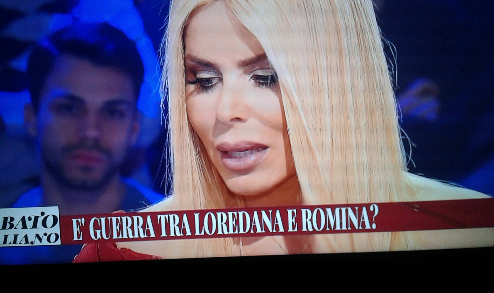 loredana lecciso a sabato italiano