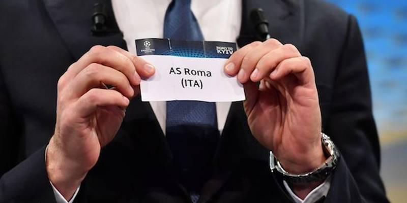 Diretta sorteggi Champions League: oggi si scopre l'avversario della Roma