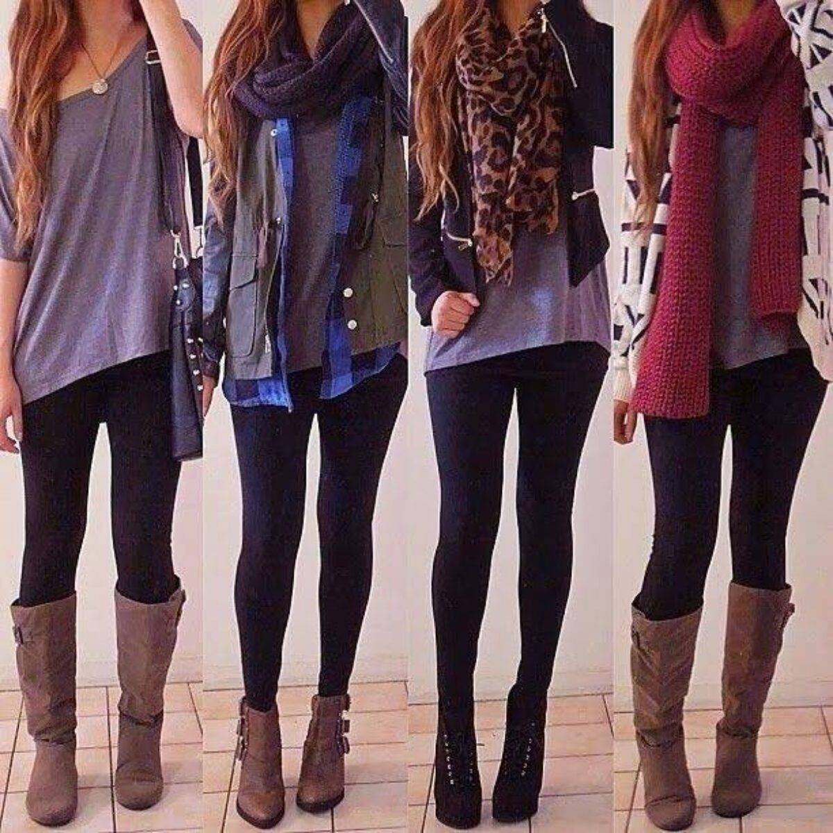 Idee outfit con leggins originali e fashion