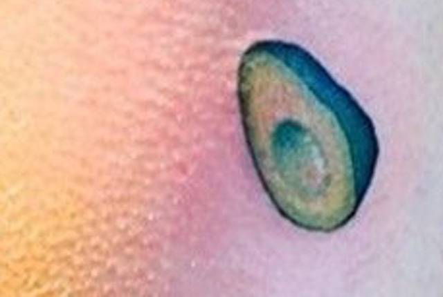 avocado tattoo