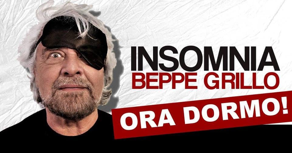 'Insomnia' di Beppe Grillo: tutte le date del tour 2019