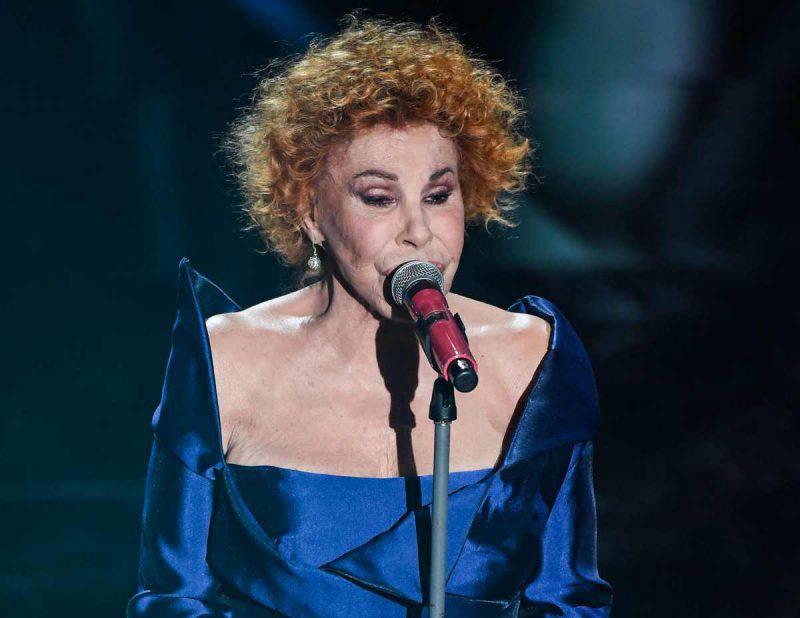 Ornella Vanoni ospite a Sanremo 2021 (Getty Images)