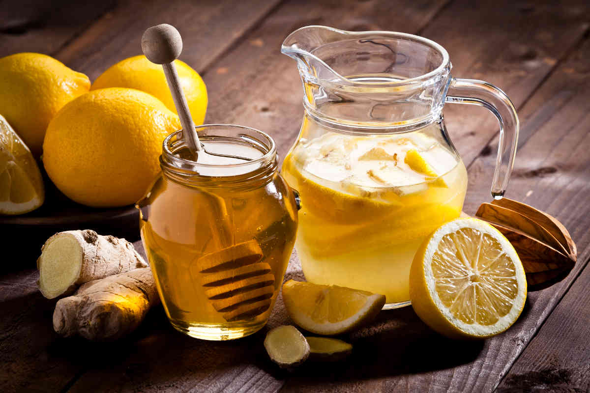 Zenzero, limone e miele elisir